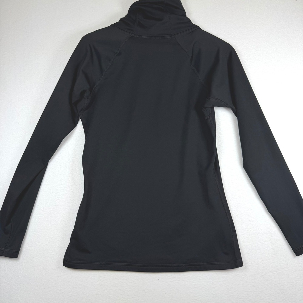 Nike Pro Dri-FIT Womens Black Cowl Neck Long Sleeve Training Top 485381-010 L - Picture 3 of 12